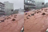 Heavy rains trigger flooding on Udupi–Manipal road, commuters face major disruptions